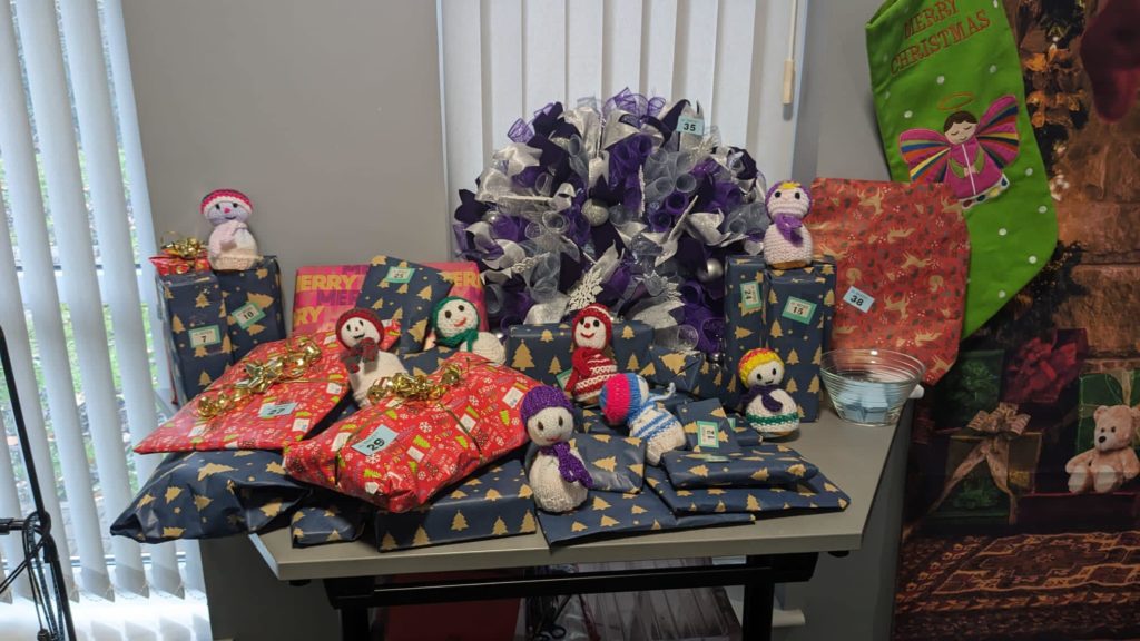Festive Raffle Prizes Memory Cafe 2023