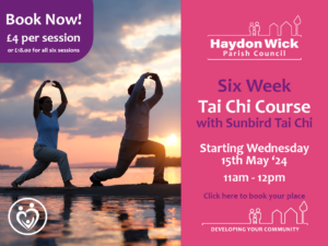 Tai Chi Course, book now!