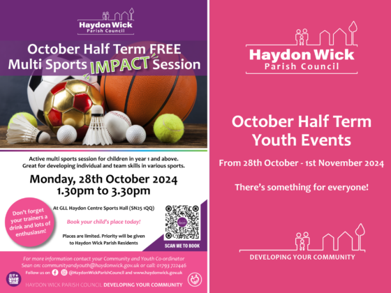 October Half Term Multi Sports Impact Session Monday 28th October