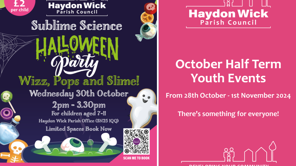Sublime Science Halloween Party. Wednesday 30th Oct.