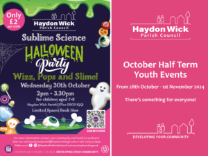 Sublime Science Halloween Party. Wednesday 30th Oct.