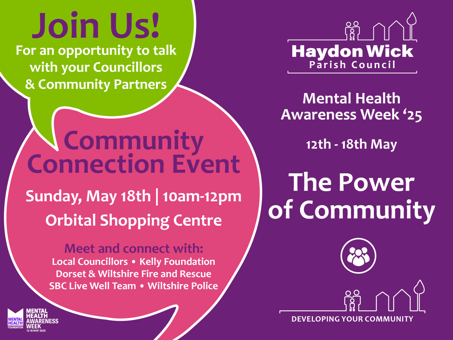 Mental Health Awareness Week - The Power of Community - Haydon Wick ...